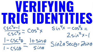 Verifying Trig Identities (Pre Calc)