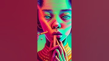Is  "AI" consider as real ART? I created one less than a minute 😱👀