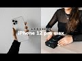 *aesthetic* IPHONE 12 PRO MAX UNBOXING (silver 128gb) | my first ever iphone: upgrade from oneplus 3
