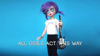 Book of Love   All Girl Band Official Lyric Video