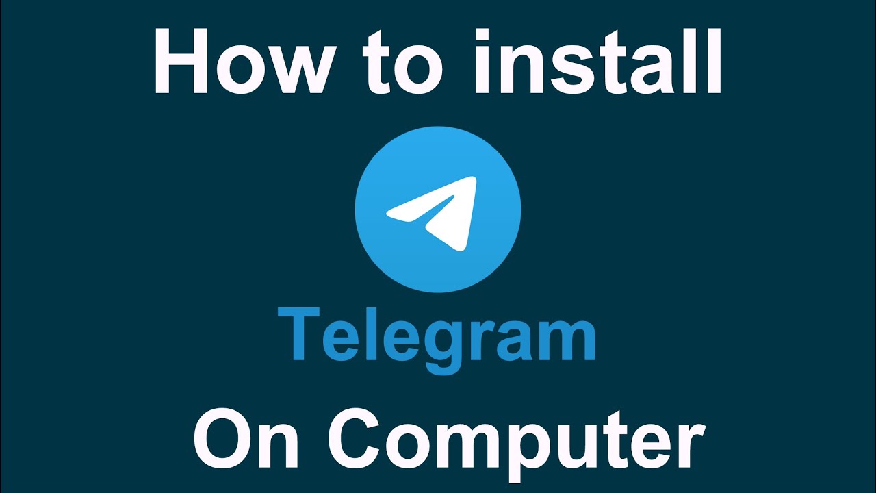 How to install telegram on computer របៀបដំឡើង telegram - YouTube