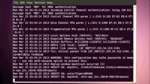 How connect anonymous VPN OpenVPN on Ubuntu Linux AProVPN.com