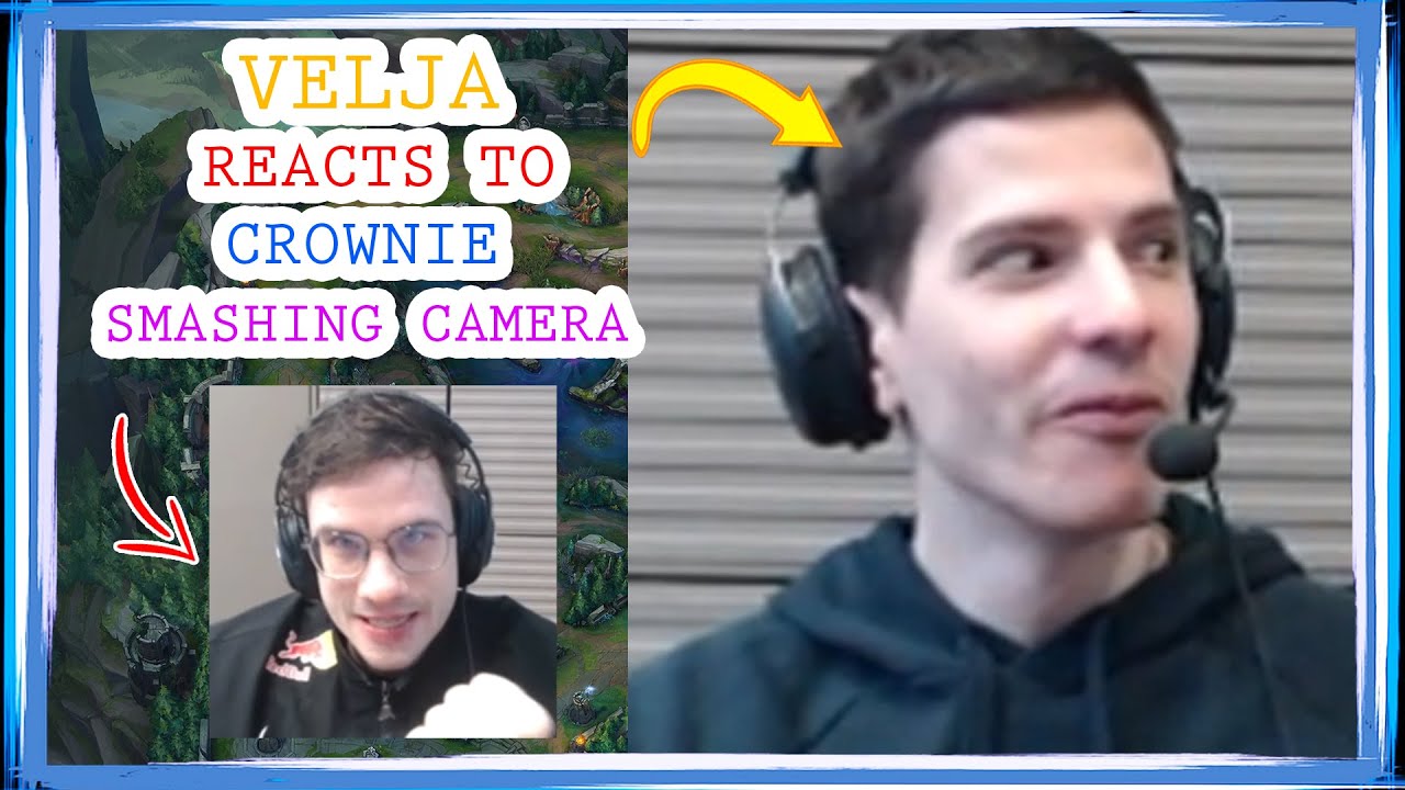 LR Velja Reacts to Crownie SMASHING His Camera 👀