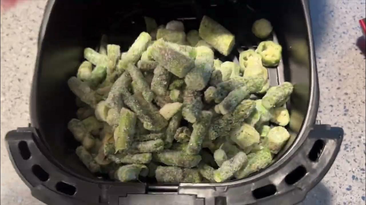 How to cook Asparagus and Okra the Gourmia Air Fryer YouTube