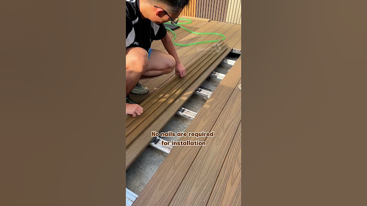 Easy-to-Install Decking for Your DIY Project #wpc #mexytech #garden #backyard #wood #deck #decking