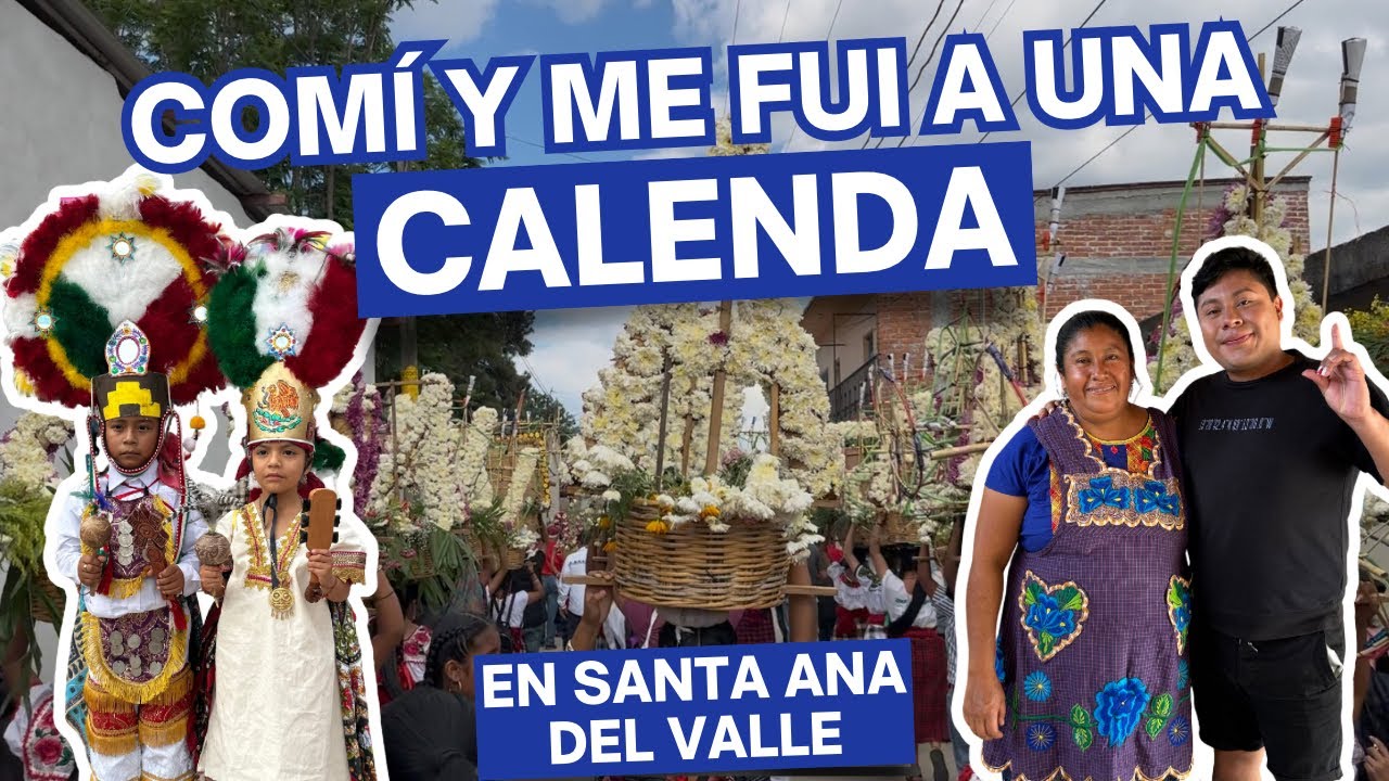 Comí en una cocina tradicional y después me uní a una calenda en Santa Ana del Valle 