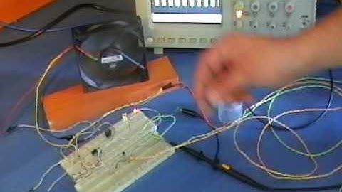 PWM computer DC 3-wires fan controller with rpm feedback