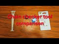 Chain checker tool comparison parktool  vs topeakcycling