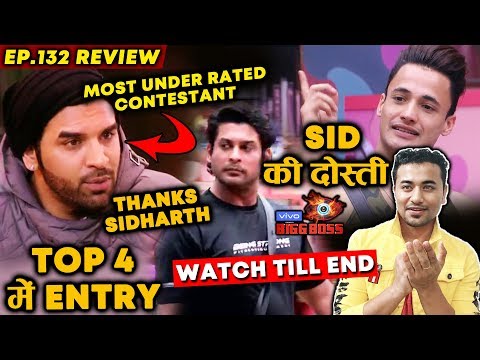 Bigg Boss 13 Review EP 132 | Paras Chabbra TOP 4 | Sidharth - Shehnaz | Asim Riaz Best Moment