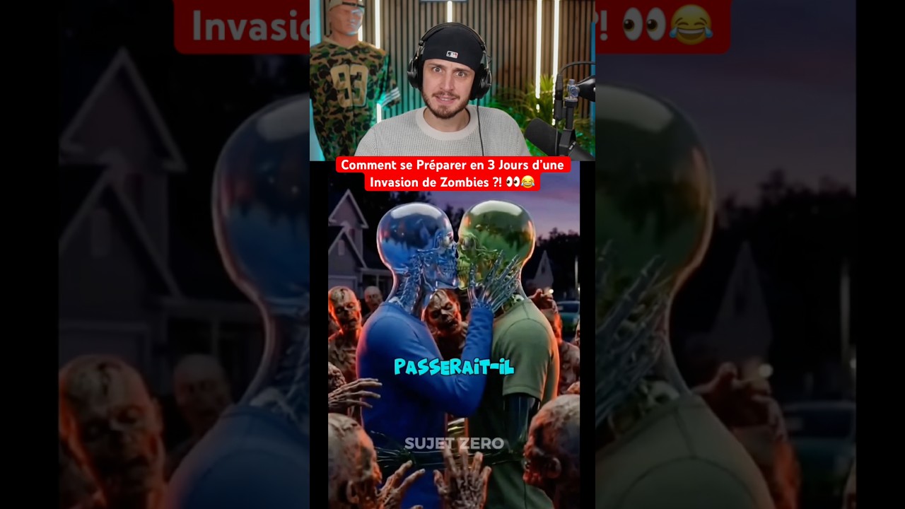 Comment se Préparer en 3 Jours d’une Invasion de Zombies ?! 👀😂