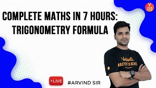 Trigonometry Formulas | Complete JEE Maths Revision in 7 Hours  | JEE Main 2020 | Vedantu JEE