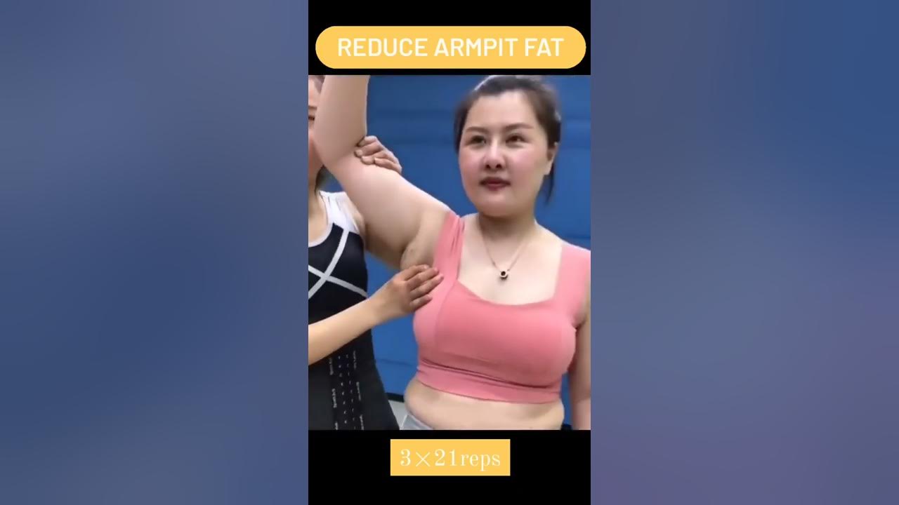 Armpit fat exercise easy action workout at home #shorts #YogaHealthFitness