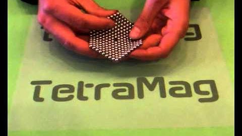 Tetramag tutorial - a big exagon becomes a 3-pointed shape