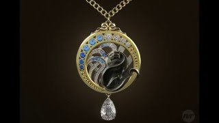 Art Nouveau Panther Pendant