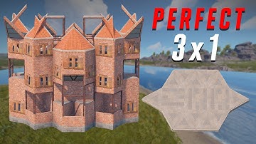 (NEW) PERFECT 3x1 Expansion / BUNKER / Rust Base Design (2025)