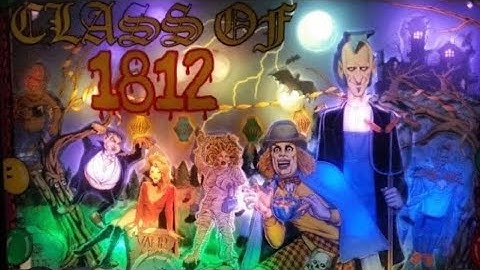 Class of 1812 Pinball First Impression