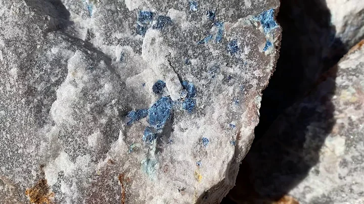 Clip #9 of a day rockhounding at Graves Mountain Georgia