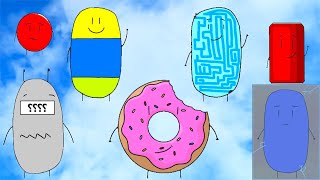 FIND the JELLYBEANS *How to get ALL 7 NEW Jellybeans* CODE GUMBALL DONUT MAZE SOAD CAN NOOB! Roblox screenshot 5