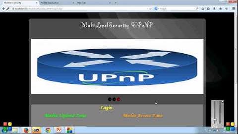 Multilevel security in UPnP networks for pervasive environments