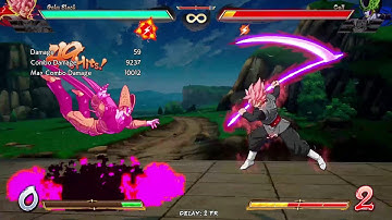 DBFZ Solo Goku Black NO PRE-SPARK 1 Bar Start Combo Challenge Can You Make This a T.O.D ?