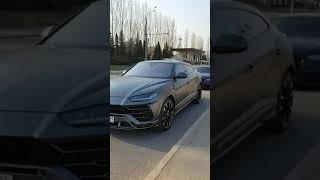 Что в кабине Lambotghini Urus! вертикальный обзор