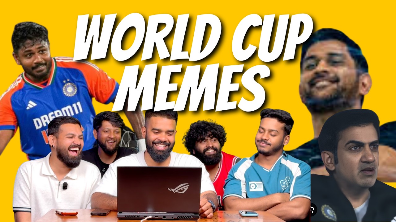 CRICKET MEME REACTION #45 | T20 World Cup One Tip Out