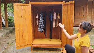 Building and manufacturing wooden wardrobes - Trieu Thi Giang