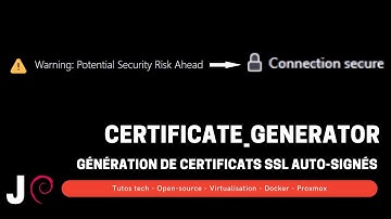 Des certificats SSL pour tous vos services internes et serveur VPN