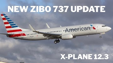 “New” Zibo 737NG Update | KTPA - KDCA |  X-Plane 12.3 Beta