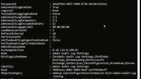 20345-1 Demo 42 Configuring Audit Logging