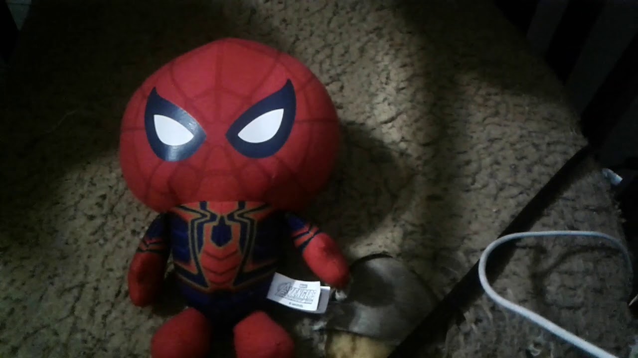 iron spider plush
