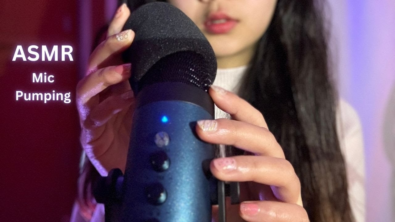 မိနစ်20 အတွင်းအိပ်ပျော်စေမယ့် ASMR Mic Pumping Mic Scratching, Blowing & Whispering 🌙💤