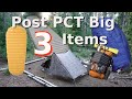 How Did My Big 3 Items Hold Up on a Thru Hike?