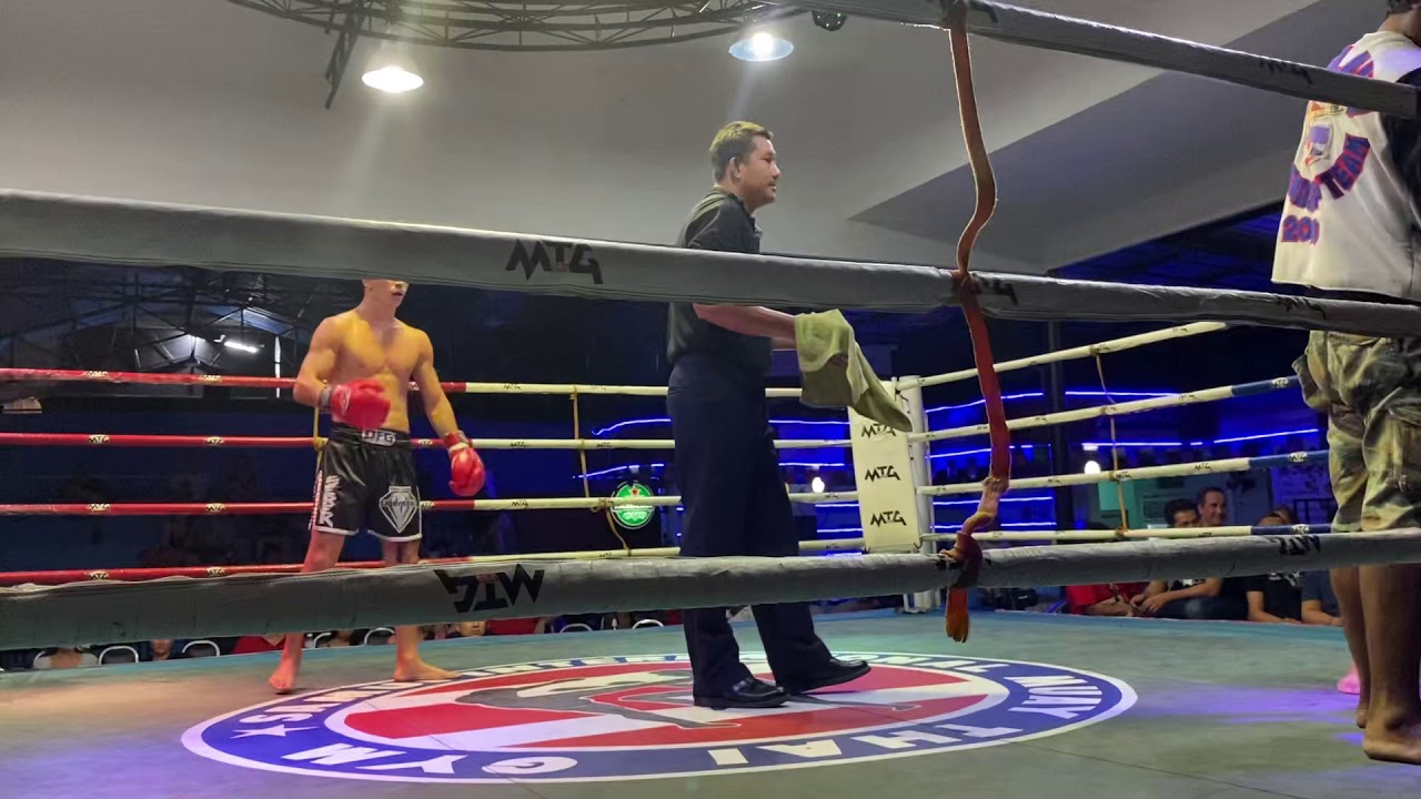 Чемпионский бой в Тайланде, Серек Уразов тренер из города Дзержинский ...