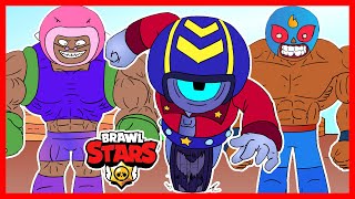 ⭐️ STU \& BROCK IN DUO SHOWDOWN  - BRAWL STARS ANIMATION