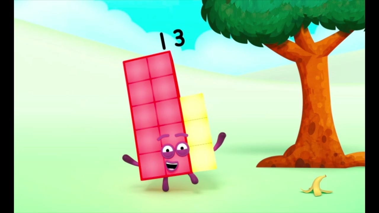 Numberblocks Instrumental - Unlucky Number Thirteen - quen jele is betht
