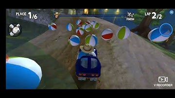beach buggy racing- sunshine sprint level 11 - all gamer Zone - agz