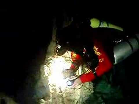 rebreather ccr cave diving in Mexico with Megalodon