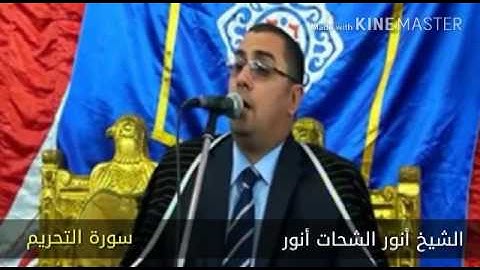 قارئ العالم الاول الشيخ انور الشحات انور