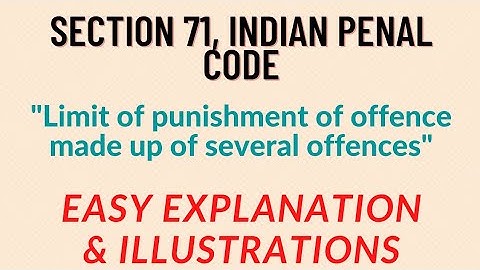 Section 71, IPC
