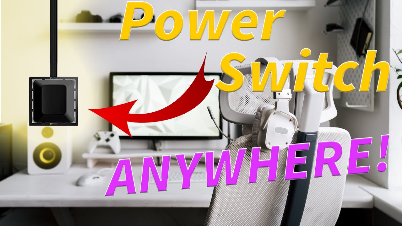 Desktop Computer Power Switch External Remote Start PC Motherboard Power  On/Off 