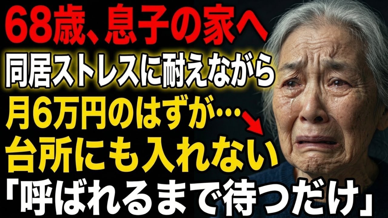 「月六万円で息子との同居を決めた68歳、嫁姑のはざまで居場所を失って…でも、あんまりでしゃばらないようにしてよと言われた夜