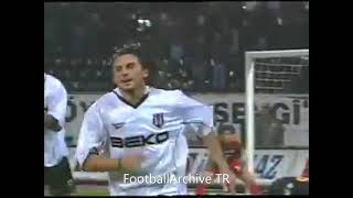 Ahmet Dursun'un Kerem İnan'a attığı iki harika gol- Beşiktaş 3x1 Galatasaray 21.10.2000)