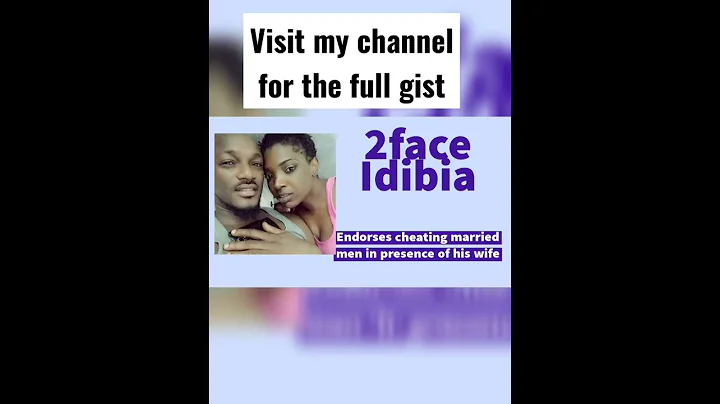 2face/ 2baba Idibia has endorsed cheating married men in presence of his wife Annie Idibia #2face