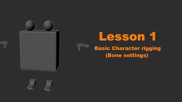 [Maya character rigging tutorial joints and skinning]: Basic character rig Lesson 1
