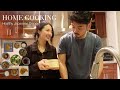 新居で初料理動画！アスリートの旦那さんのための栄養献立から食卓の様子🥢