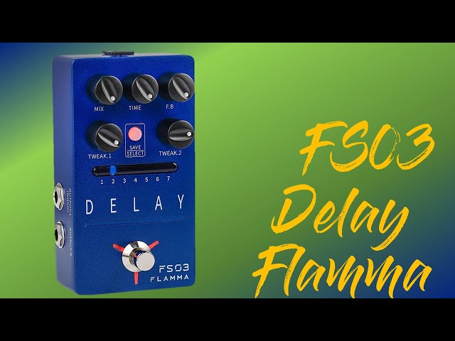 Pedal Flamma FS03 Digital Delay Estéreo - PD1160 - Casa & Vídeo