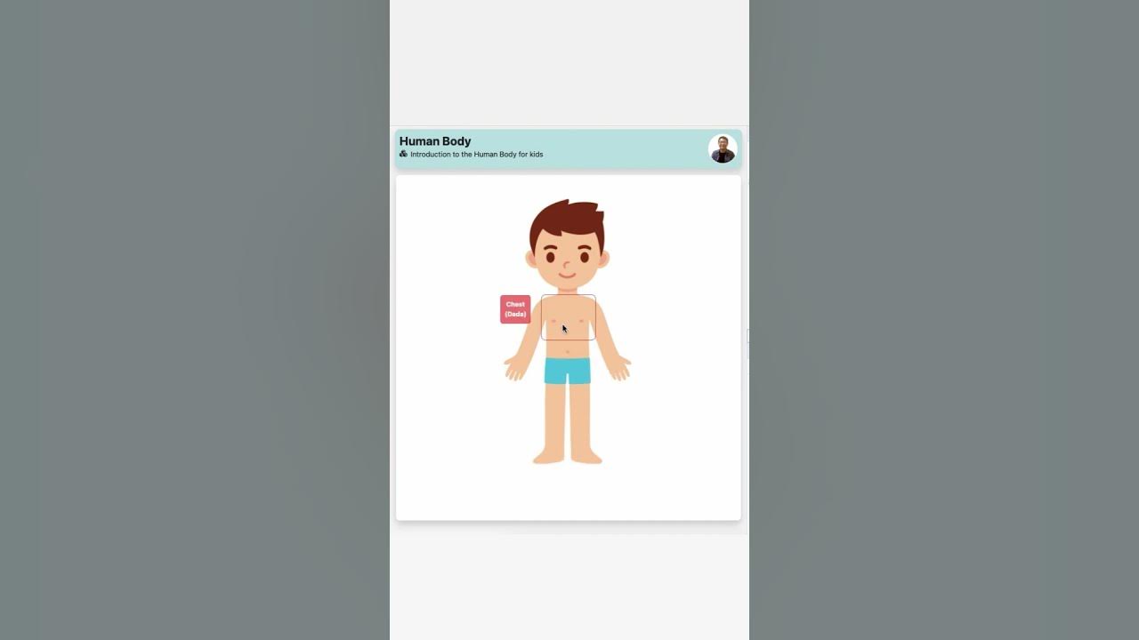 Part of human body using CSS and HTML #techtutorial #coding #html # ...