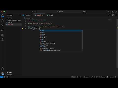 Build an Age Calculator in Python! ⏳ | Find Your Exact Age in Seconds