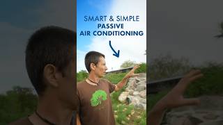Smart & Simple Passive Air Conditioning & Cooling #home #shorts #diy